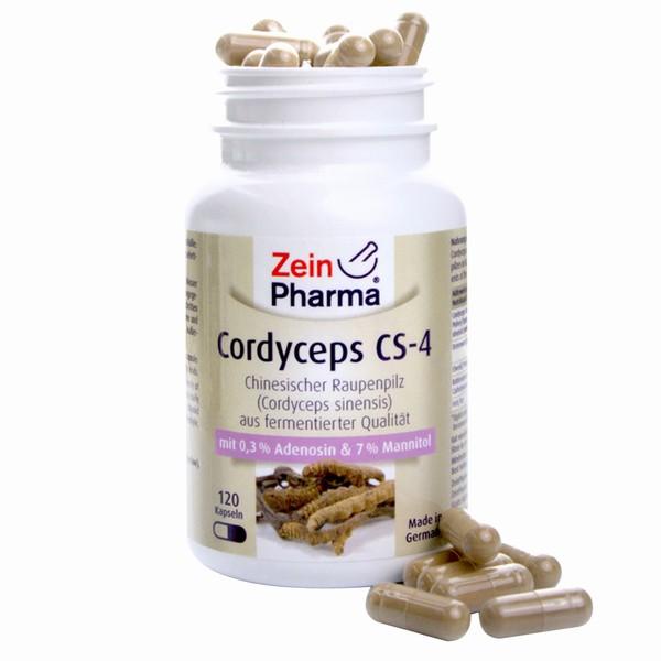 德国 Cordyceps CS-4虫草胶囊 冬虫夏草提取物 120片,第2张