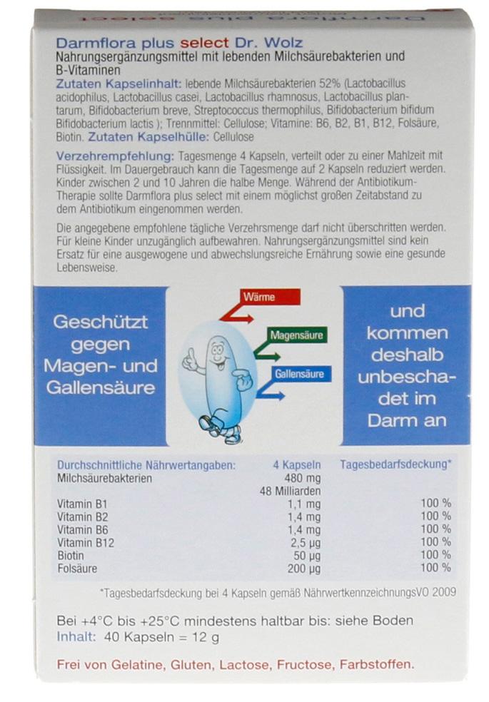 德国伍兹博士Dr.Wolz Darmflora plus肠胃益生菌胶囊,第3张