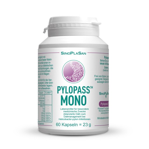 德国PYLOPASS MONO/FORTE 益生菌 抗幽门螺旋杆菌胶囊 PZN:13426930