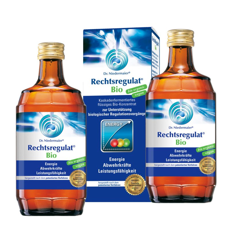 德国Dr. Niedermaier Rechtsregulat右旋乳酸能量口服液蓝瓶酵素350ml PZN:01800317