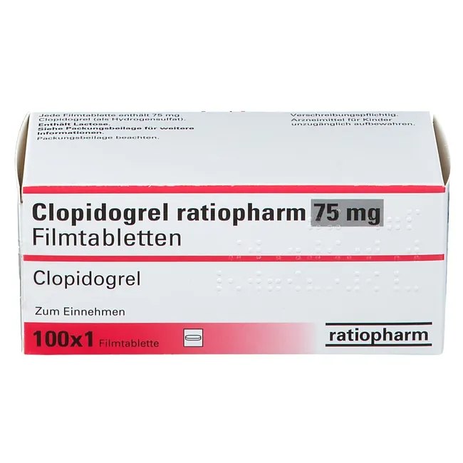 Clopidogrel德国版波立维氯吡格雷片,德速查信息,第1张