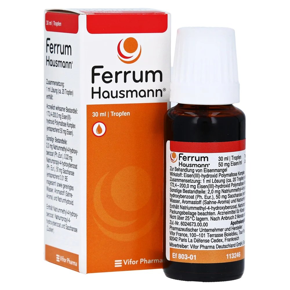 Ferrum Hausmann天然补铁剂,德速查信息,第1张