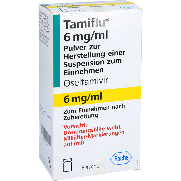 Tamiflu德国版达菲磷酸奥司他韦口服悬浮液,德速查信息,第1张