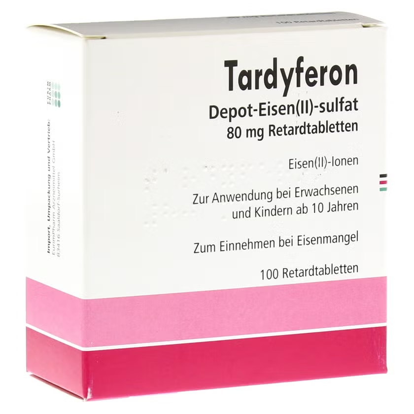Tardyferon德国硫酸亚铁缓释片,德速查信息,第1张