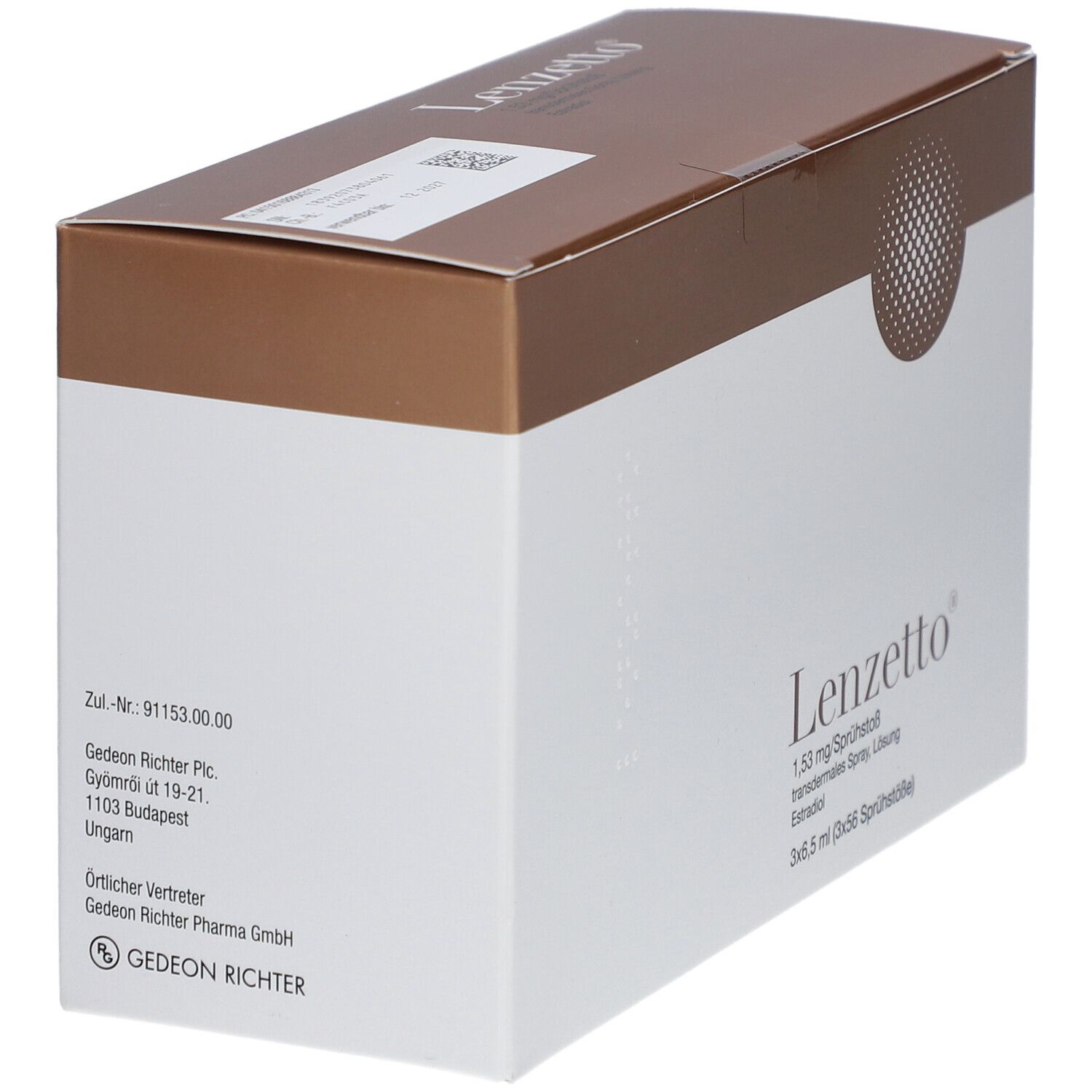  Lenzetto德国版雌二醇透皮喷雾剂,德速查信息,第1张
