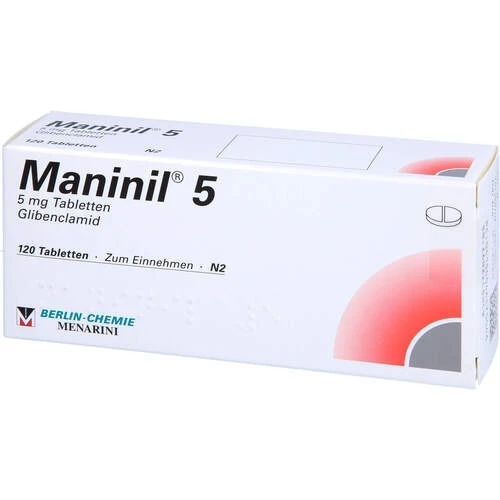 Maninil德国版格列本脲片,德速查信息,第1张