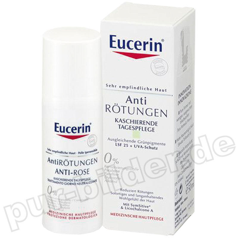 Eucerin 优色林 抗红血丝舒缓遮瑕滋润日霜 50ml PZN:10268643,德国代购,第1张