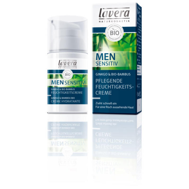 Lavera 拉薇/莱唯德 男士有机银杏青竹抗敏保湿霜 30ml PZN:1927041,德国代购,第1张