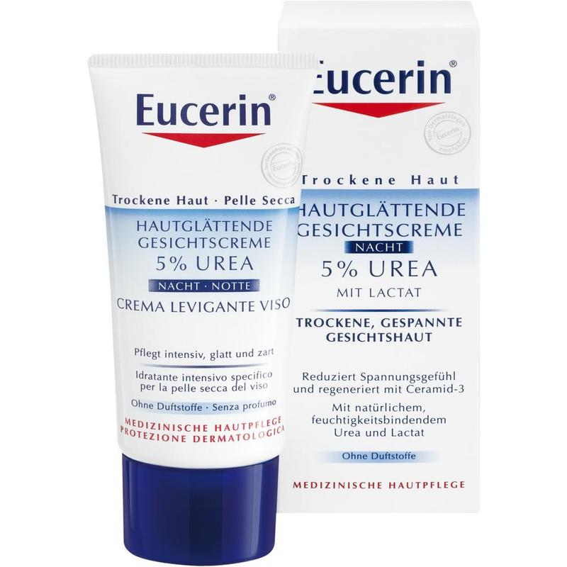 Eucerin 优色林 5%尿素水润保湿深度滋养晚霜 50ml PZN:2483830,德国代购,第1张