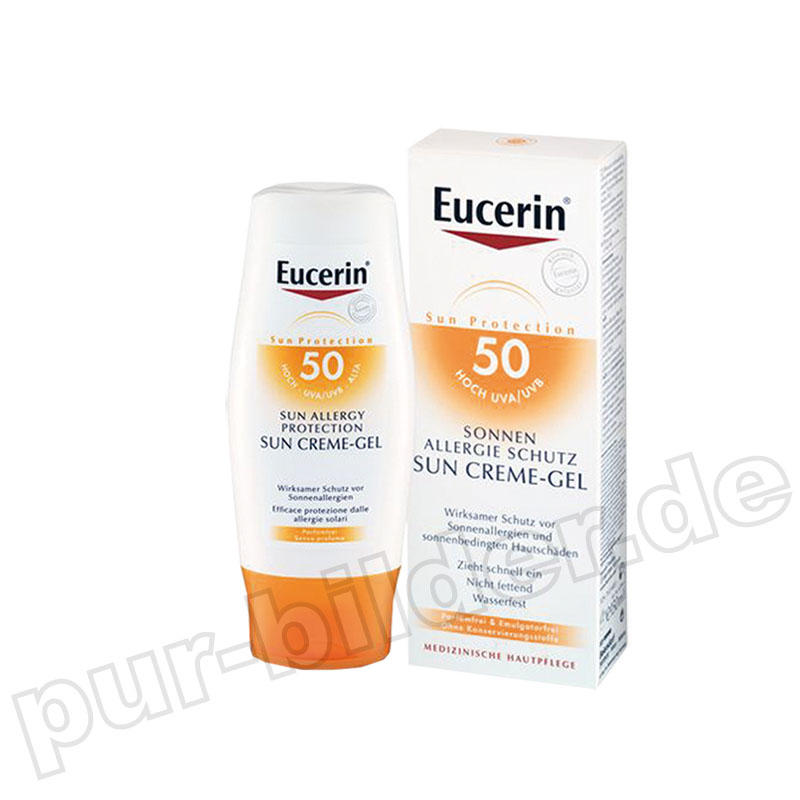 Eucerin 优色林防过敏保护防晒啫喱SPF50 150ml PZN:7415483