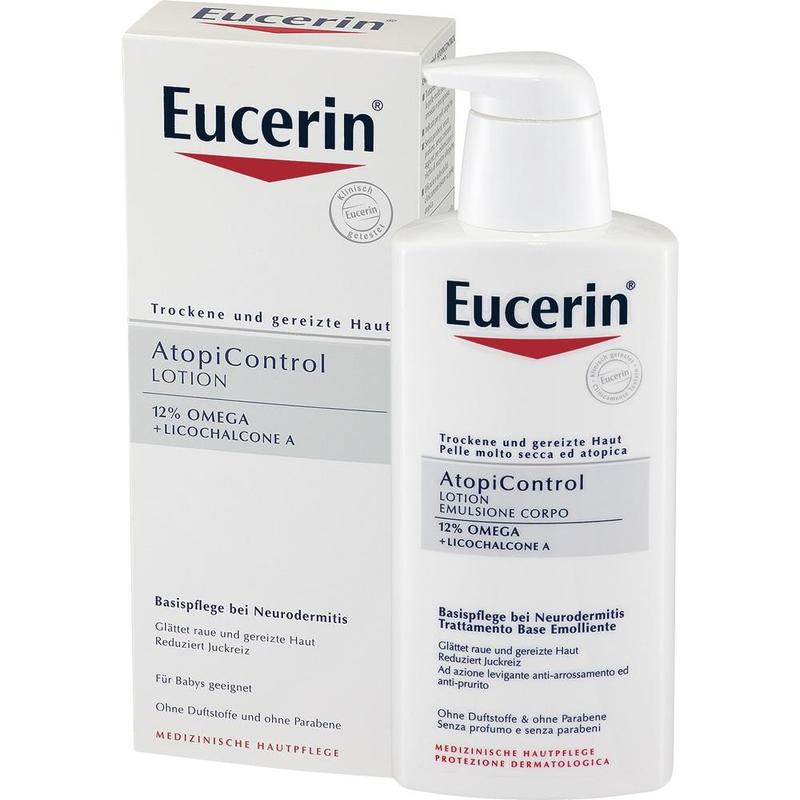 Eucerin 优色林 湿疹过敏舒缓乳液 400ml PZN:8454700,德国代购,第1张