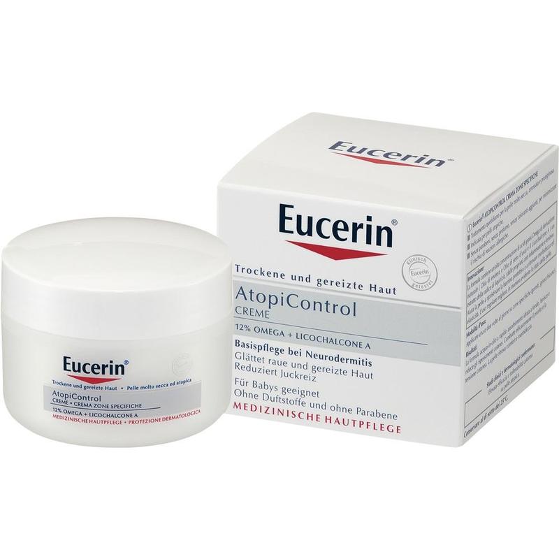 Eucerin 优色林 AtopiControl湿疹抗过敏舒缓霜 75ml （婴幼儿适用） PZN:8454723,德国代购,第1张