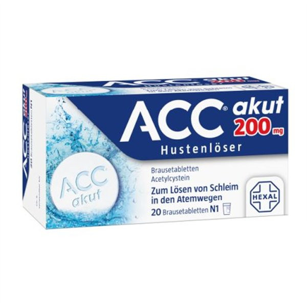 赫素成人急性化痰泡腾片ACC AKUT 200 HEXAL ACC akut 200mg PZN:06302311