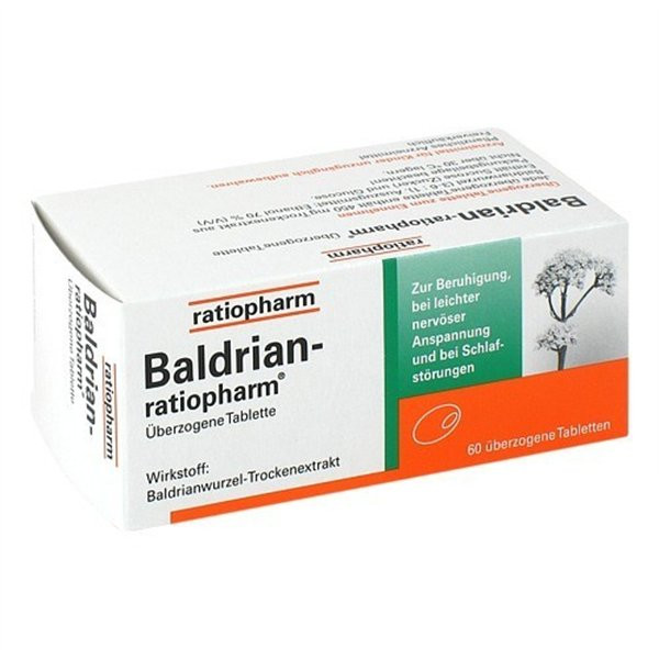 BALDRIAN RATIOPHARM Ratiopharm 助眠安神片 PZN:07052750