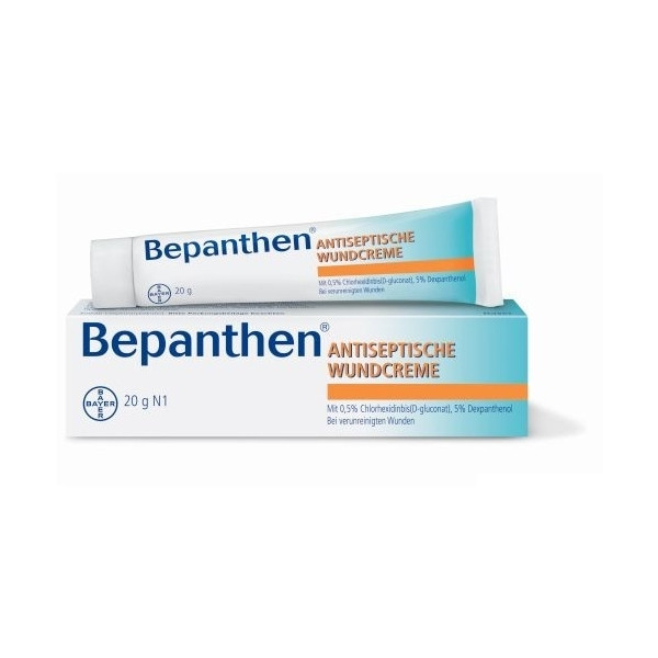 Bayer 拜耳Bepanthen伤口消毒护理霜 20 g PZN:01987824