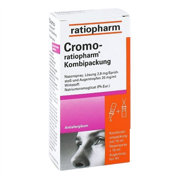 CROMO RATIOPHARM KOMBIPACK Cromo-ratiopharm 滴眼液（组合装） PZN:01746517