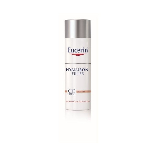 Eucerin 优色林 抗衰老透明质酸保湿CC霜 正常肤色 50ml PZN:11222784,德国代购,第1张