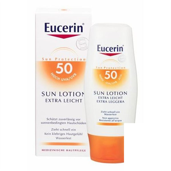 德国优色林Eucerin超轻薄防晒霜SPF50+EUCERIN SUN LOT EXT LEI 50 PZN:3815725