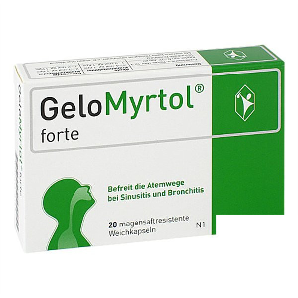 德国吉诺通金娘油肠溶胶囊（300mg/粒，100粒/盒）GELOMYRTOL FORTE PZN:01479163,德国代购,第1张