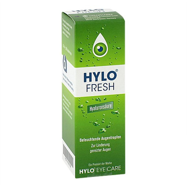 海露透明质酸滴眼液（适合长时间使用电脑等人群）HYLO FRESH PZN:01927006