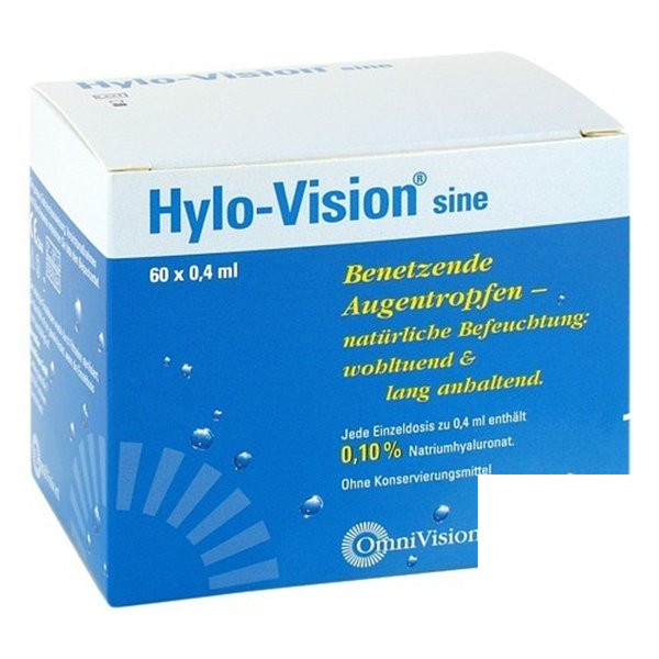 海露清晰滋润滴眼液（缓解眼部疲劳）HYLO VISION SINE PZN:00798297,德国代购,第1张