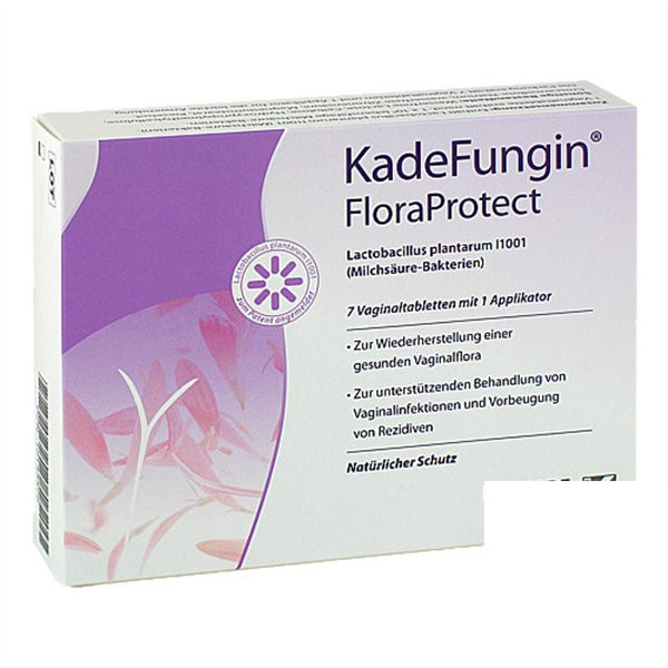 德国KADEFUNGIN 植物乳酸杆菌栓剂KADEFUNGIN FLORAPROTECT PZN:12143472