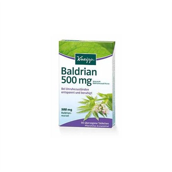 德国Kneipp克奈圃Baldrian安神片（90片）KNEIPP BALDRIAN 500 PZN:00563513,德国代购,第1张