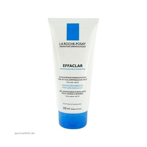 La Roche-Posay 理肤泉清痘净肤控油舒缓洁面乳 200ml PZN:9043502,德国代购,第1张