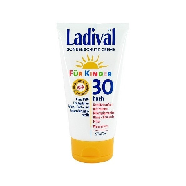 Ladival 儿童晒后修复乳 Mikropigmente SPF30 150ml PZN:5010285