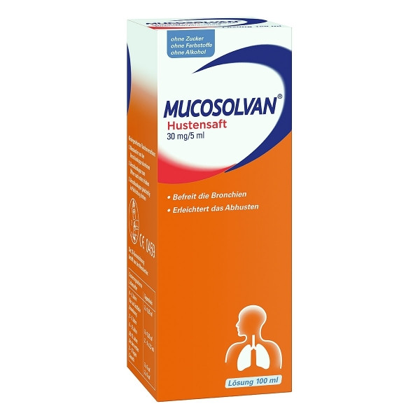 MUCOSOLVAN SAFT 30MG/5ML沐舒坦祛痰止咳糖浆 PZN:00743422