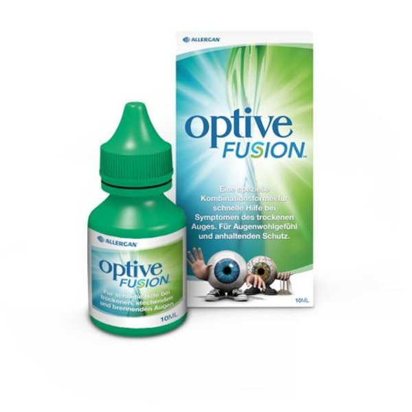 德国Optive透明质酸滴眼液 缓解眼干涩 眼疲劳OPTIVE FUSION PZN:10124938,德国代购,第1张