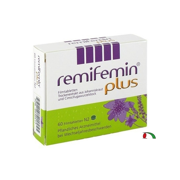 Remifemin plus 莉芙敏黑升麻片 缓解更年期症状片 60片 PZN:04930517,德国代购,第1张