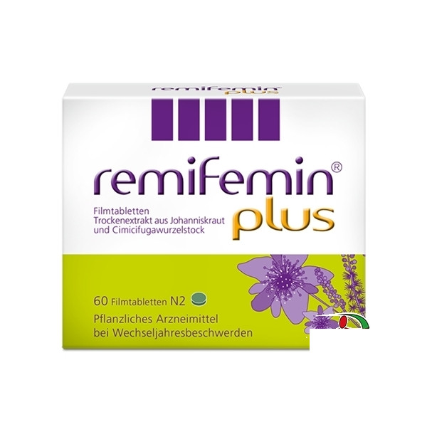 Remifemin plus 莉芙敏黑升麻片 缓解更年期症状片 100片 PZN:04930523