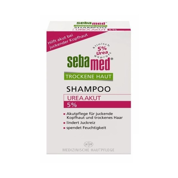 Sebamed 施巴干性头皮5%尿素护理洗发露 200ml PZN:06122939,德国代购,第1张