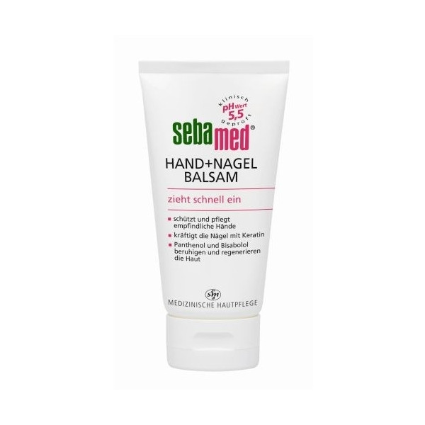 Sebamed 施巴护甲修复霜/护手霜150ml PZN:06190668,德国代购,第1张