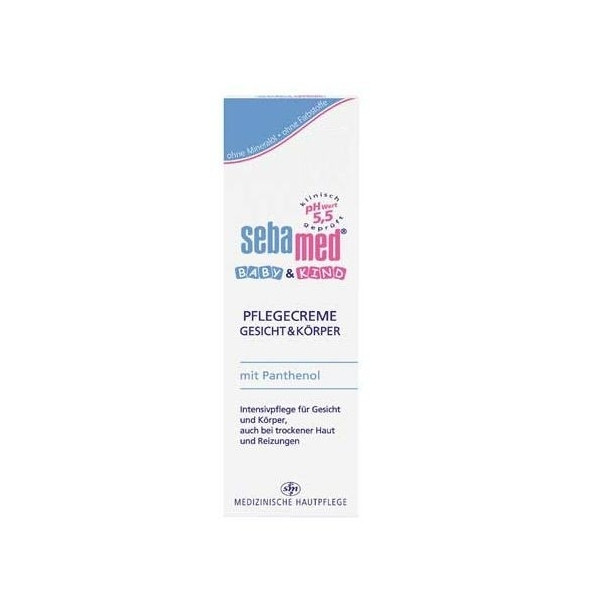 Sebamed 施巴 婴幼儿补水防干裂润肤霜 75ml PZN:10784221