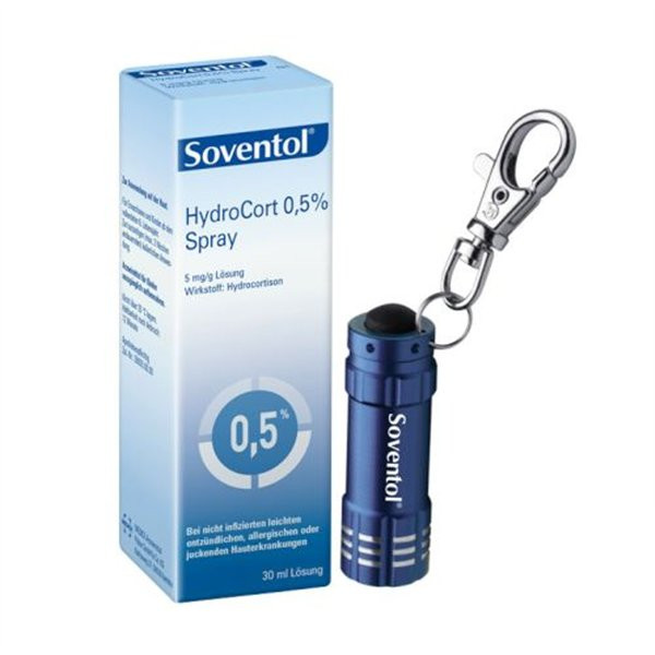 德国SOVENTOL神经性皮炎湿疹 0,5％软膏SOVENTOL HYDROCORT 0.5% Soventol HydroCort PZN:04465121,德国代购,第1张