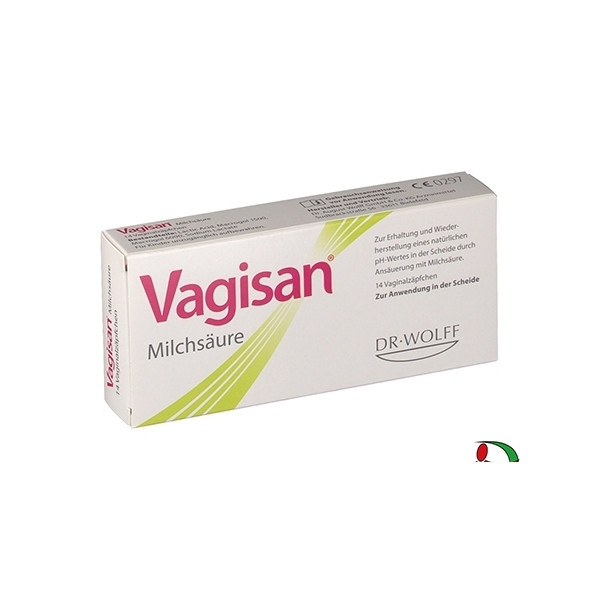 德国 Vagisan 细菌阴道炎乳酸栓剂 14粒 PZN:00003441,德国代购,第1张