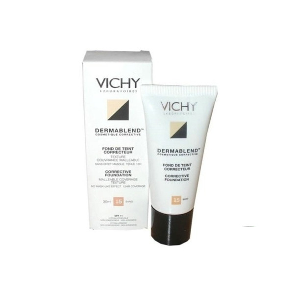 Vichy 薇姿遮瑕粉底液30ml15号色 PZN:4181547,德国代购,第1张