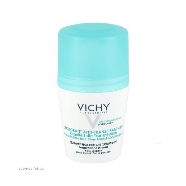 Vichy薇姿48小时爽身抗汗走珠 50ml PZN:6713008,德国代购,第1张