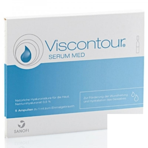 Viscontour 维诗朵 玻尿酸精华原液 5x1ml 补水保湿 紧致肌肤 恢复弹性 PZN:1878489