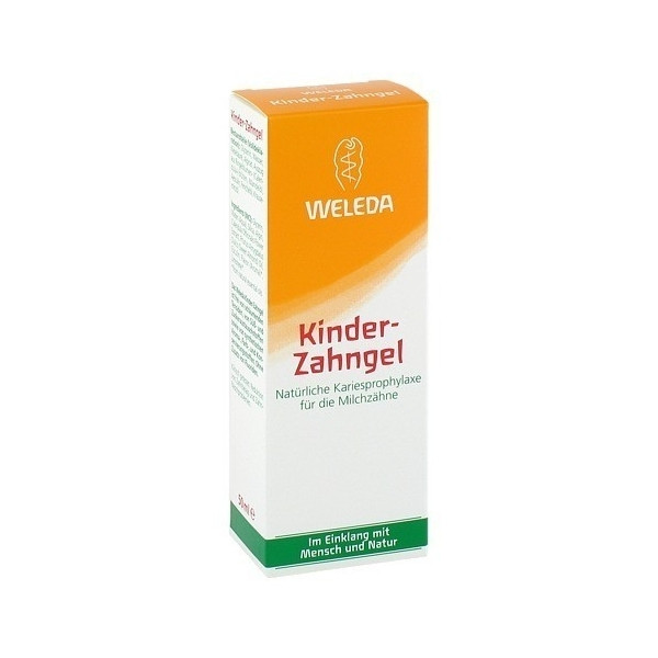 Weleda 维蕾德 儿童防蛀牙啫喱牙膏 50ml PZN:00506515,德国代购,第1张