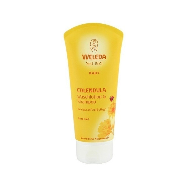 Weleda 维蕾德金盏花2合1婴幼儿洗发沐浴乳 200ml PZN:02084691