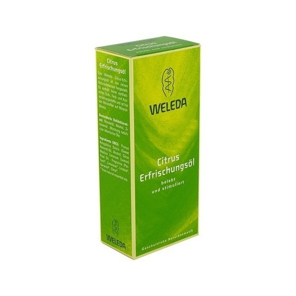 Weleda 维蕾德 天然柑橘清爽护肤按摩油 100ml PZN:03427673