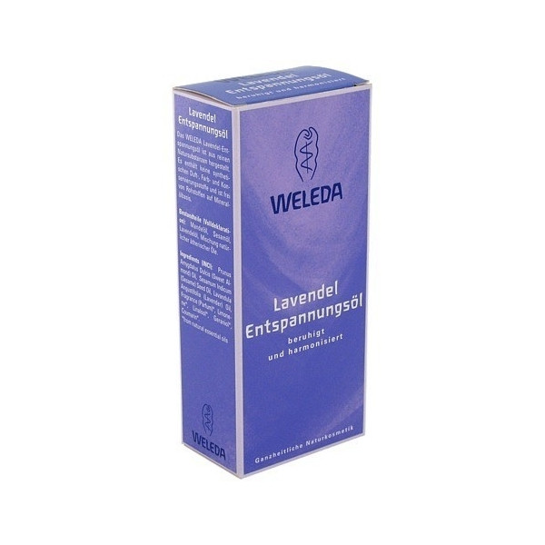 Weleda 维蕾德 天然薰衣草舒缓按摩油 100ml PZN:03427704,德国代购,第1张