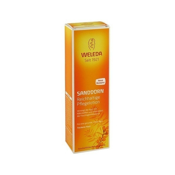 Weleda 维蕾德 天然沙棘活力身体乳 200ml PZN:07625298,德国代购,第1张