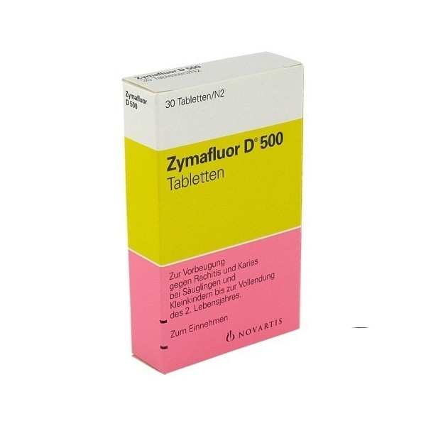 Zymafluor D 500 婴幼儿维生素D 30 stk PZN:03665065,德国代购,第1张