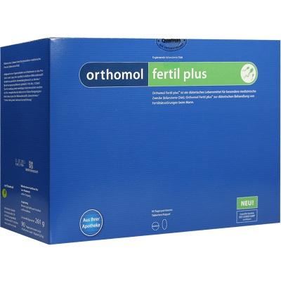 Orthomol fertil plus 奥适宝 男性备孕营养片剂+胶囊 90袋 提高