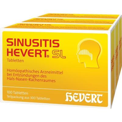 Sinusitis Hevert 耳鼻喉缓解片 3盒套装 100片/盒,ddepin,第1张