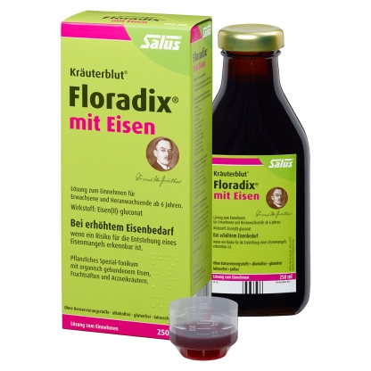 Salus Floradix mit Eisen 铁元 补铁 250ml,ddepin,第1张